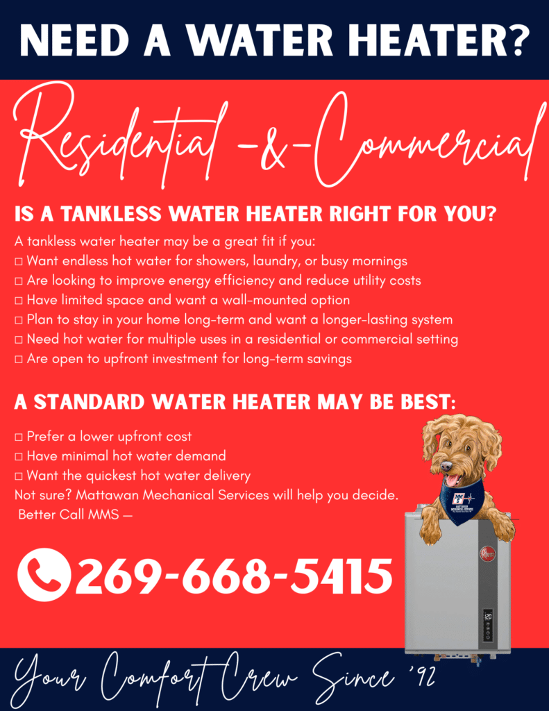 need a water heater?