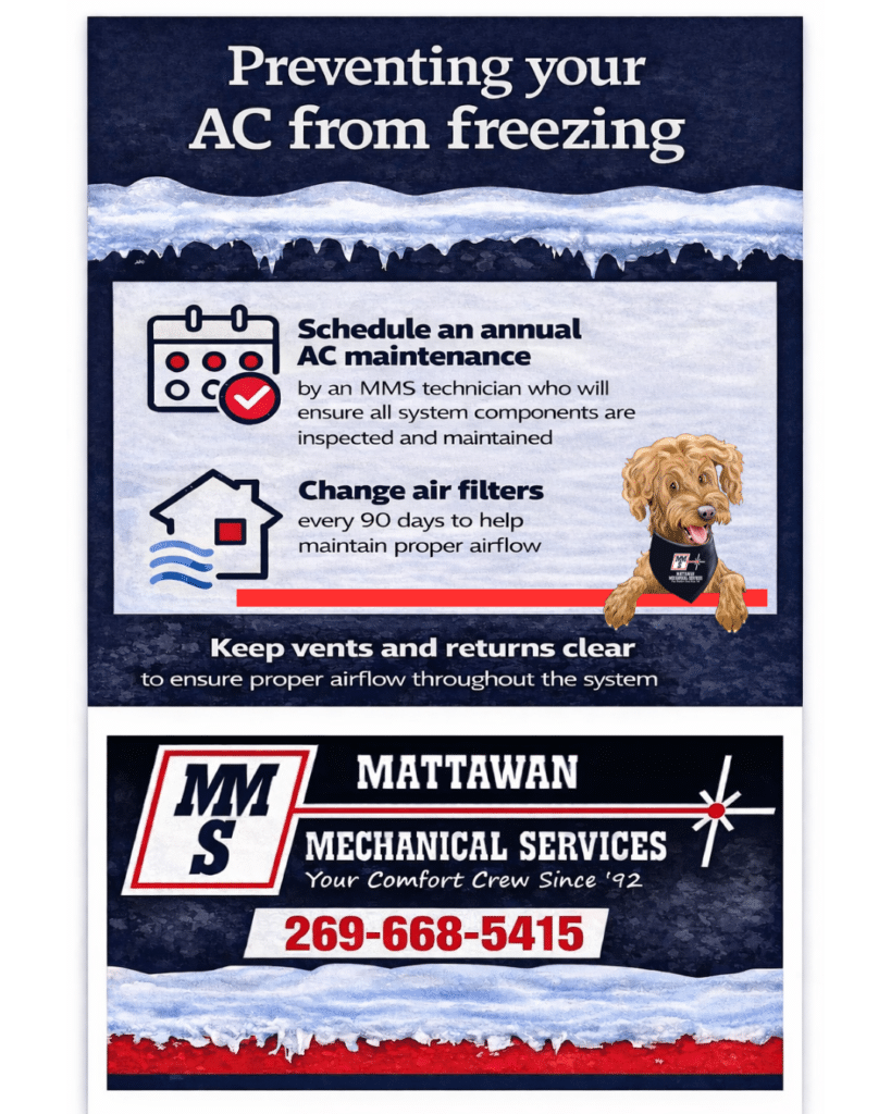 Preventing your AC from freezing