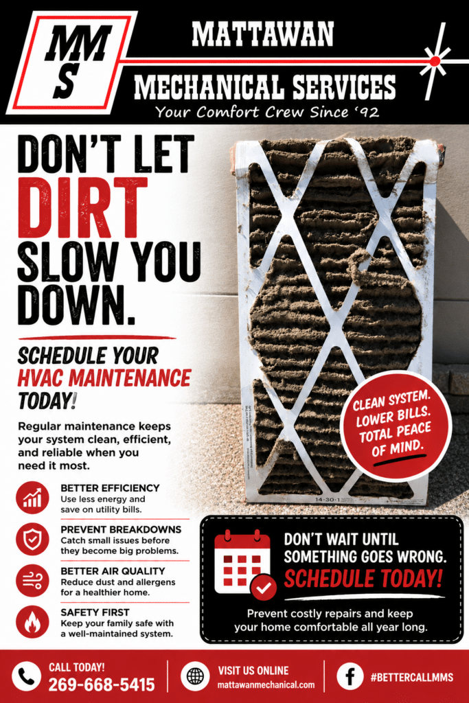 Don't let dirt slow you down.